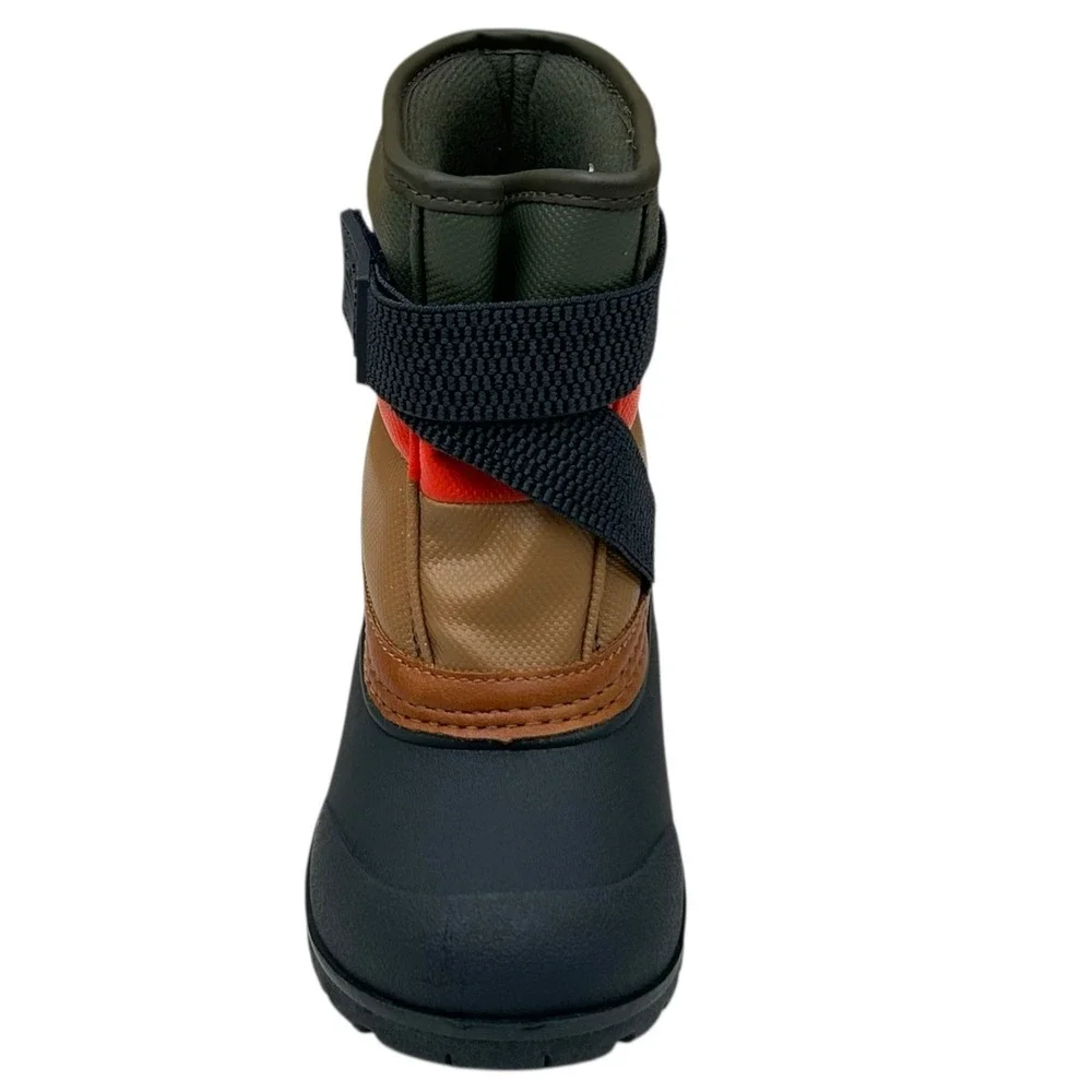 Carters Toddler Boys Girls Snow-Cold Weather Boots‎ Size 8 Colorblock Mid Top
